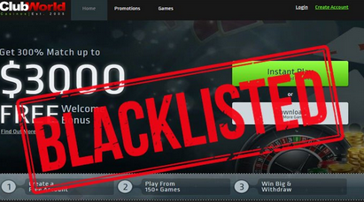 Club World Casino Review - Is Club World Casino a Scam?