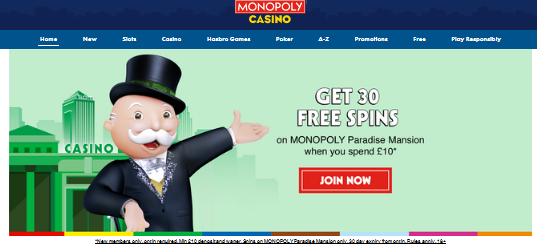 Monopoly Casino - Review, Players Feedback & Free Spins Bonuses