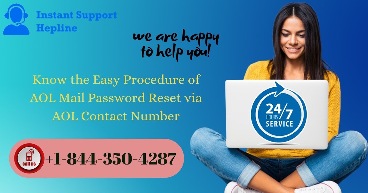 AOL Contact Number - AOL Mail Password Reset Guide