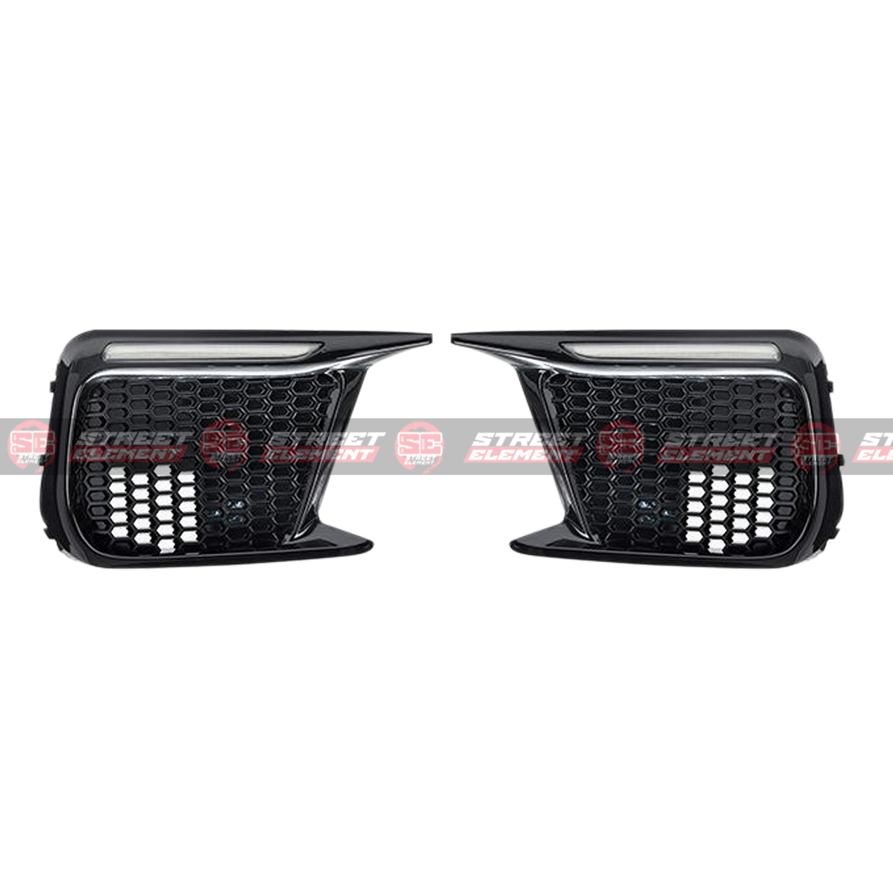 STI DRL Fog Bezel for vehicle