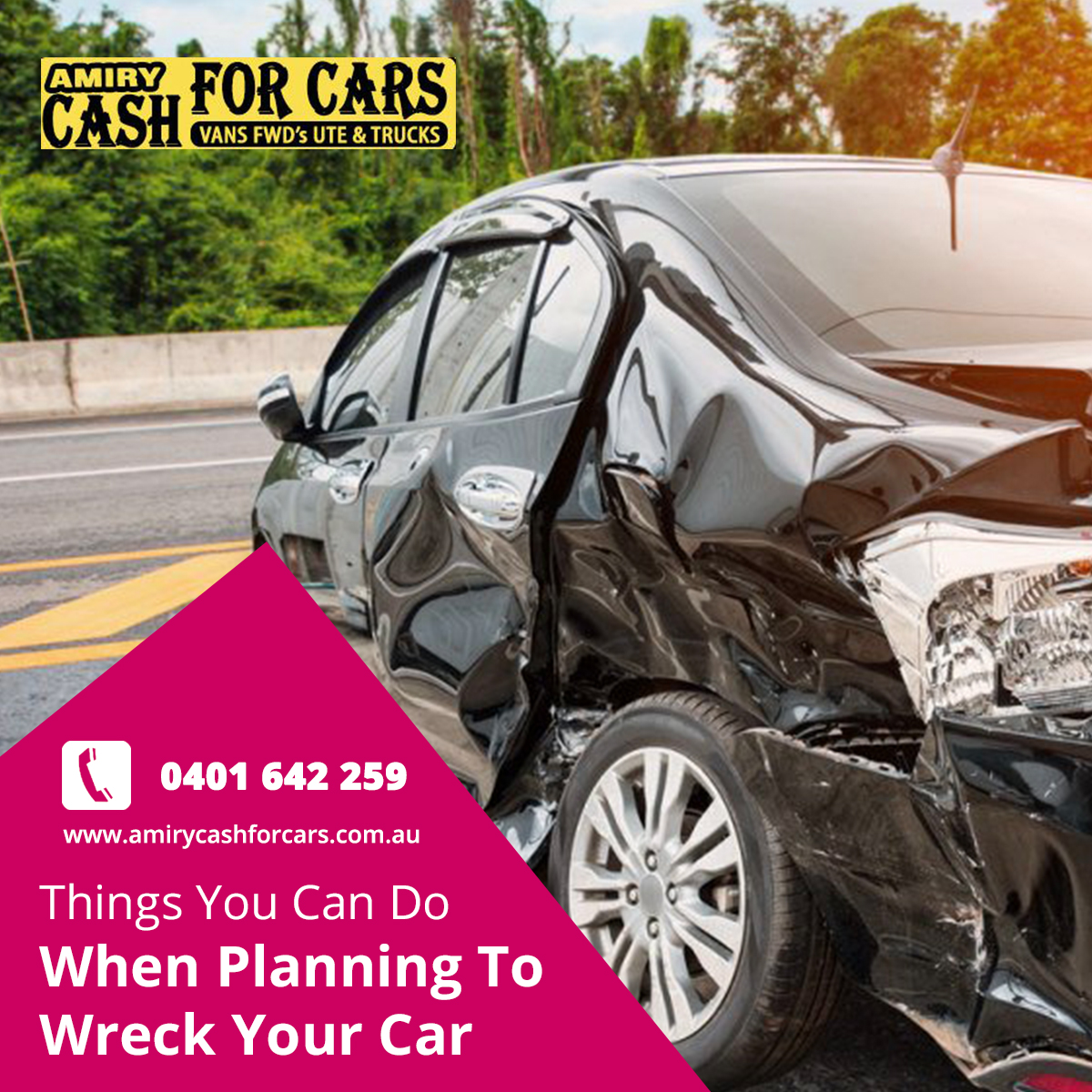 Things You Can Do When Planning To Wreck Your Car – Car Removal Services in Werribee