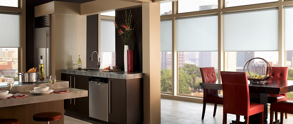 Window Blinds, Sliding Screen Doors - Vertical, Faux Wood, Roller Shades