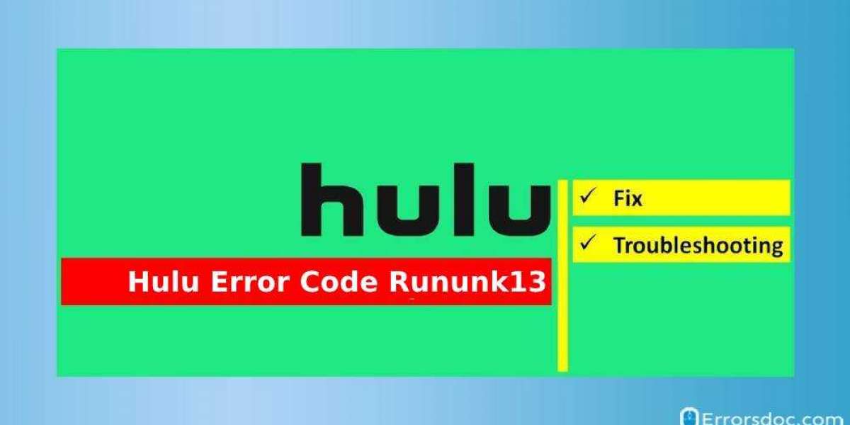 How to fix Hulu error code rununk13?