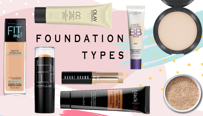 Types of Makeup Foundation