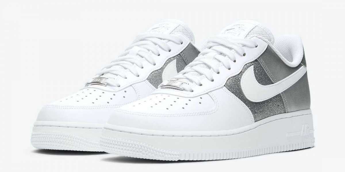 DD6629-100 Nike Air Force 1 ’07 “White Metallic” Sneakers To Buy In Jordansaleuk.com