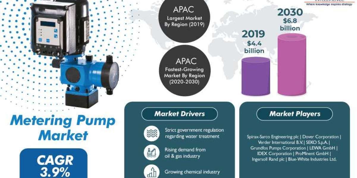 Metering Pump Market Drivers, Restraints, Opportunities, and Trends in Coming Years