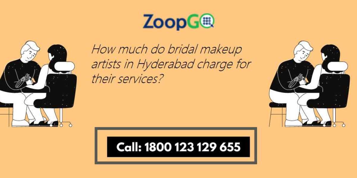How much do bridal makeup artists in Hyderabad charge for their services?